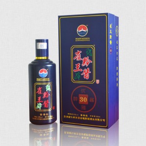雀王黔醬-醇醬30 醬香型白酒53%vol