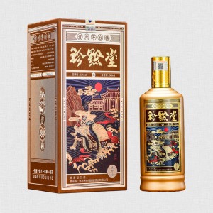 黔國(guó)酒業(yè)珍黔堂-忠肝堂醬香型白酒53%vol